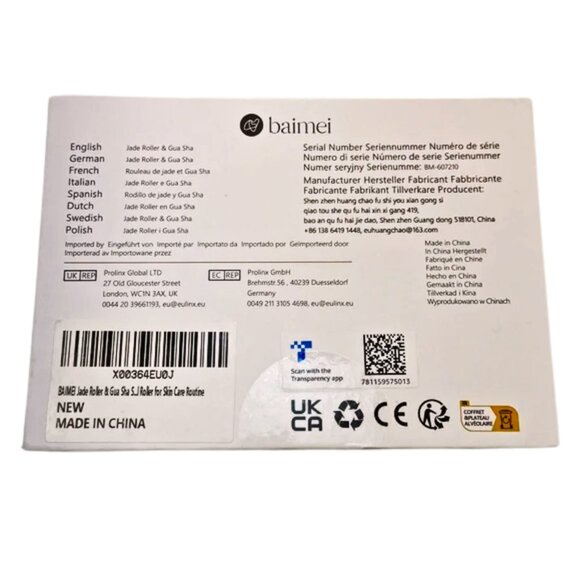 SET of TWO NEW Baimei Skincare Beauty Jade Stone Roller & Gua Sha Skincare Sets - Picture 8 of 8